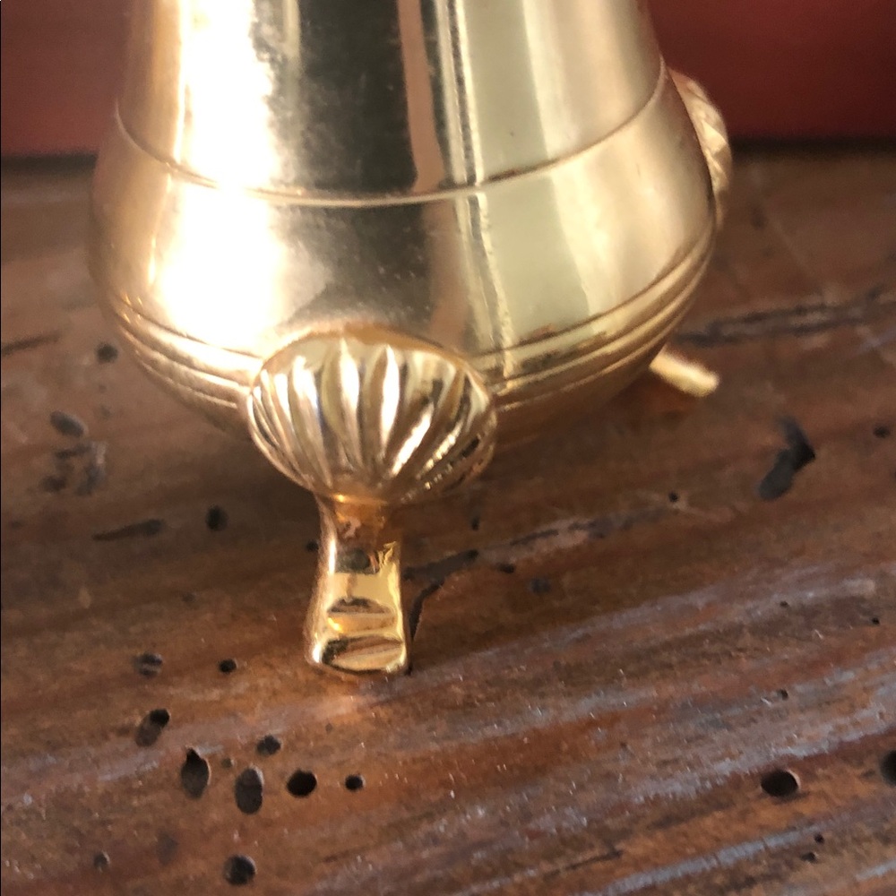 VINTAGE SALT & PEPPER SET 24k GOLD ELECTROPLATED - Picture 5 of 8